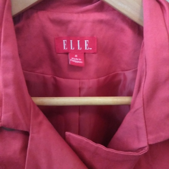 💕[Elle] Suits &Blazers Coral Peplum BlazerJacket - Picture 5 of 8